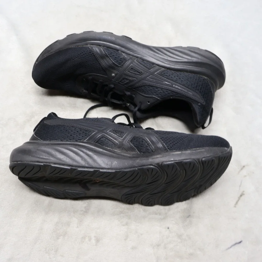 Asics Mens 9 Running Shoes Black Gel-Contend 9 Mesh Lightweight Gym Athletic
